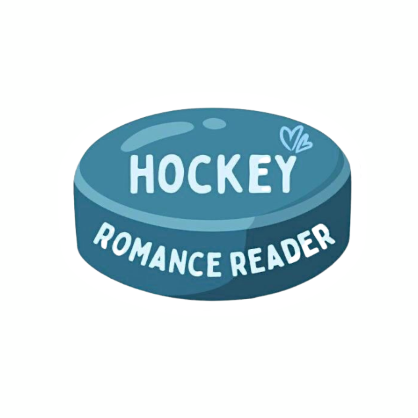 Hockey Romance Reader Sticker