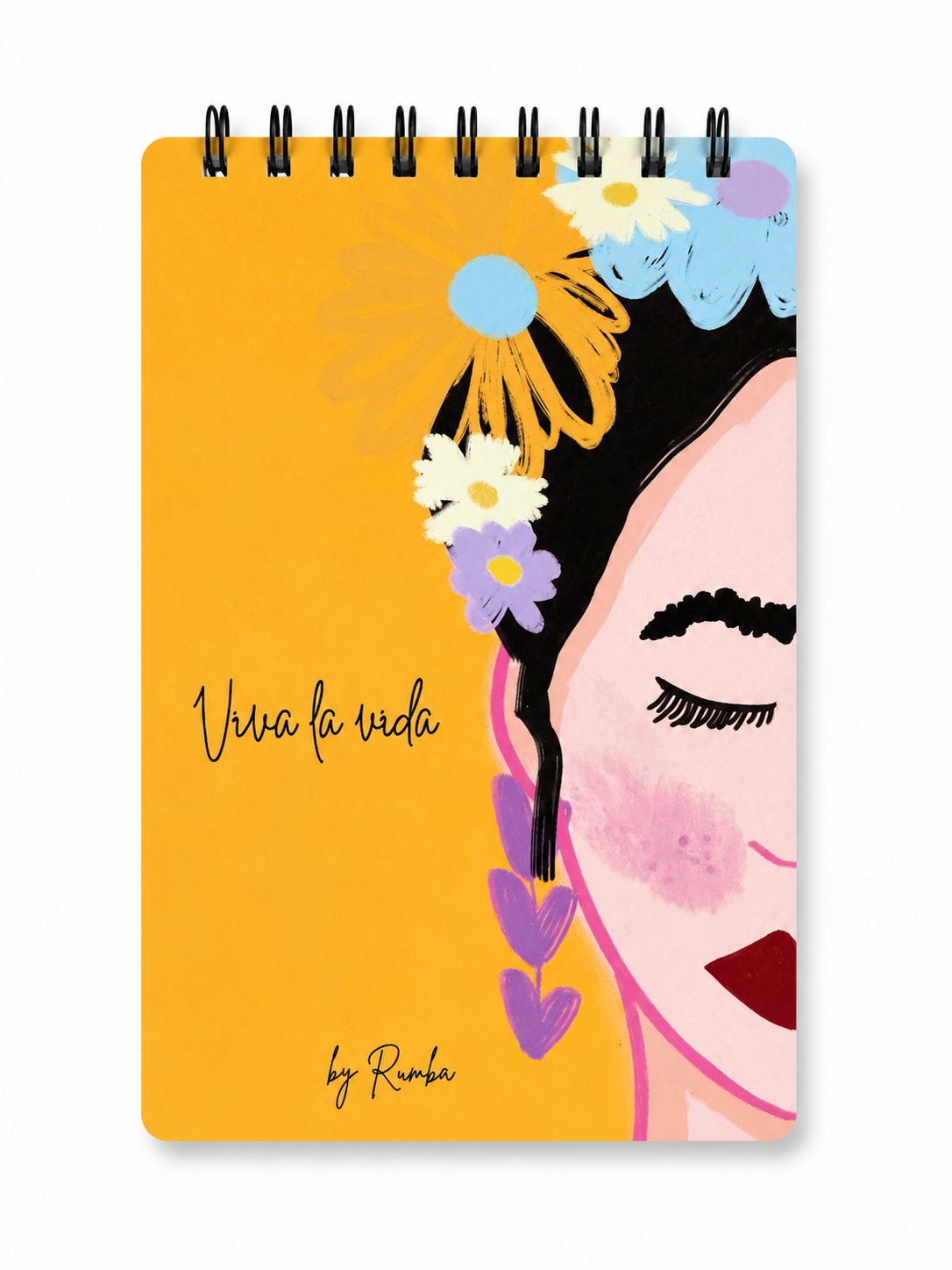 Frida Kahlo "VIVA LA VIDA" Index Card Binder