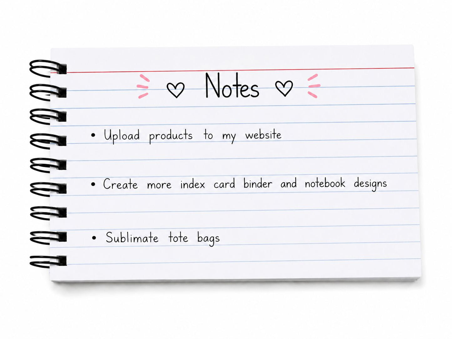 Frida Kahlo "VIVA LA VIDA" Index Card Binder