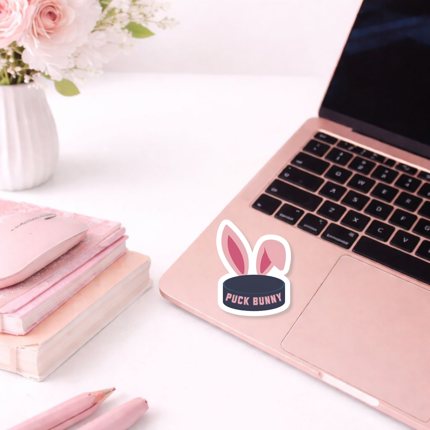 Puck Bunny Sticker