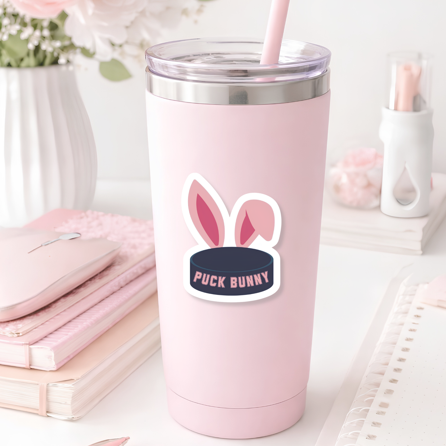 Puck Bunny Sticker