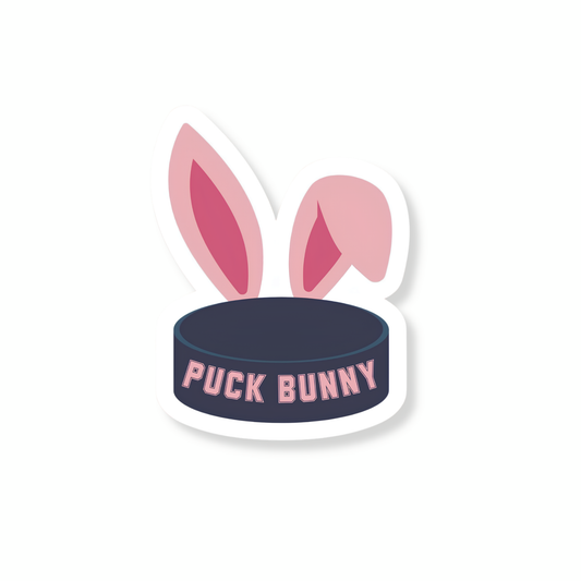 Puck Bunny Sticker