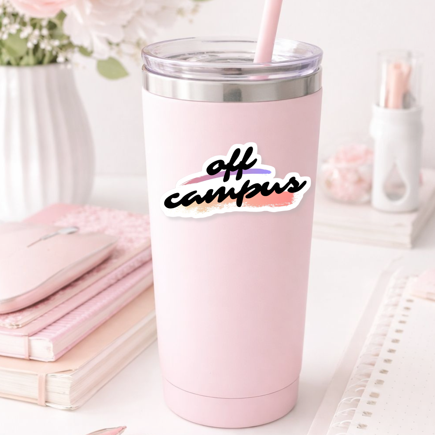 Off campus Sticker