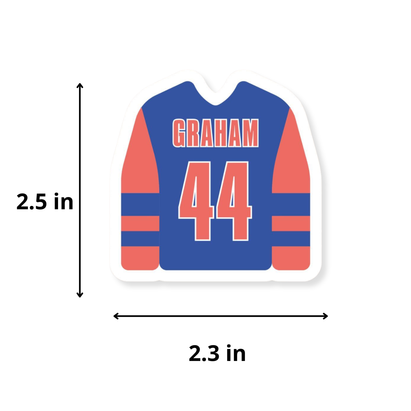 Graham 44 Sticker