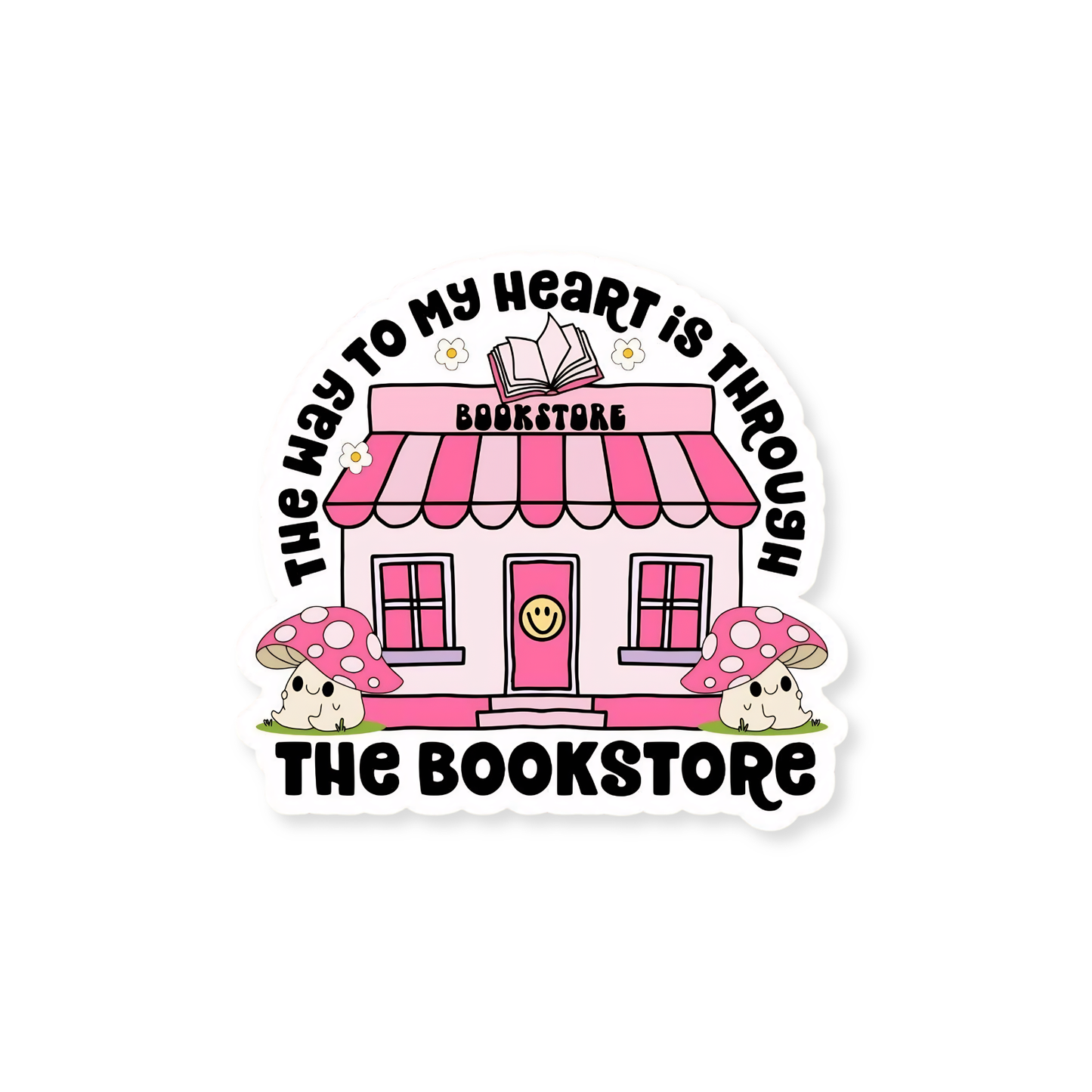 The Bookstore Sticker
